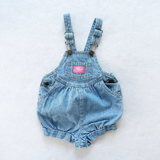 Baby B’gosh Lighter Wash Bubble Overalls
