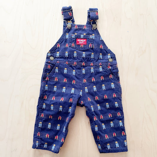 Vintage OshKosh Farmer Woven Overalls