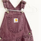 Carhartt Maroon Overalls • 2T - Yellow Clover Vintage Kids Clothes