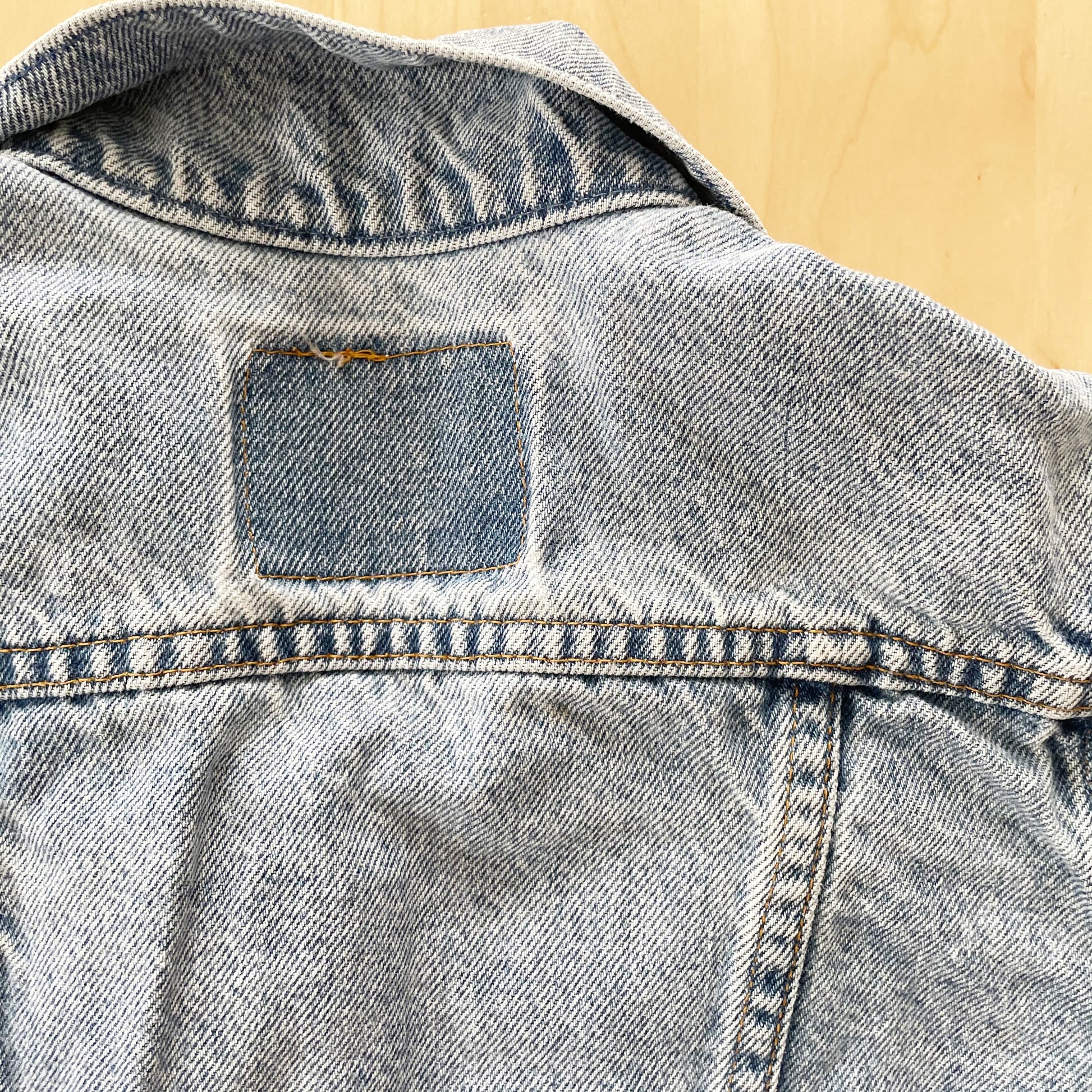 Vintage Levi’s Orange Tab Trucker Jacket - Yellow Clover Vintage Kids Clothes