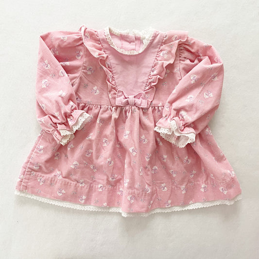 OshKosh Kitty Cord Bow Dress