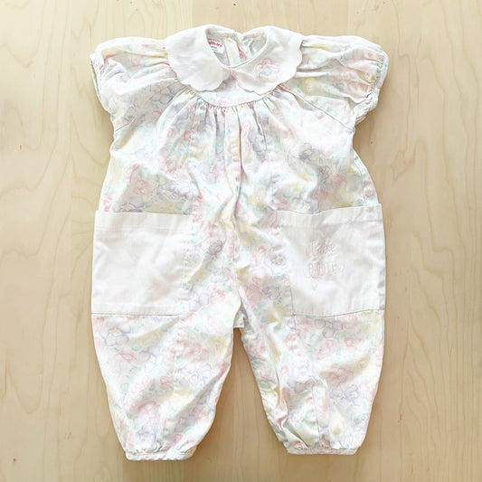 Vintage Healthtex Floral Jumpsuit Romper