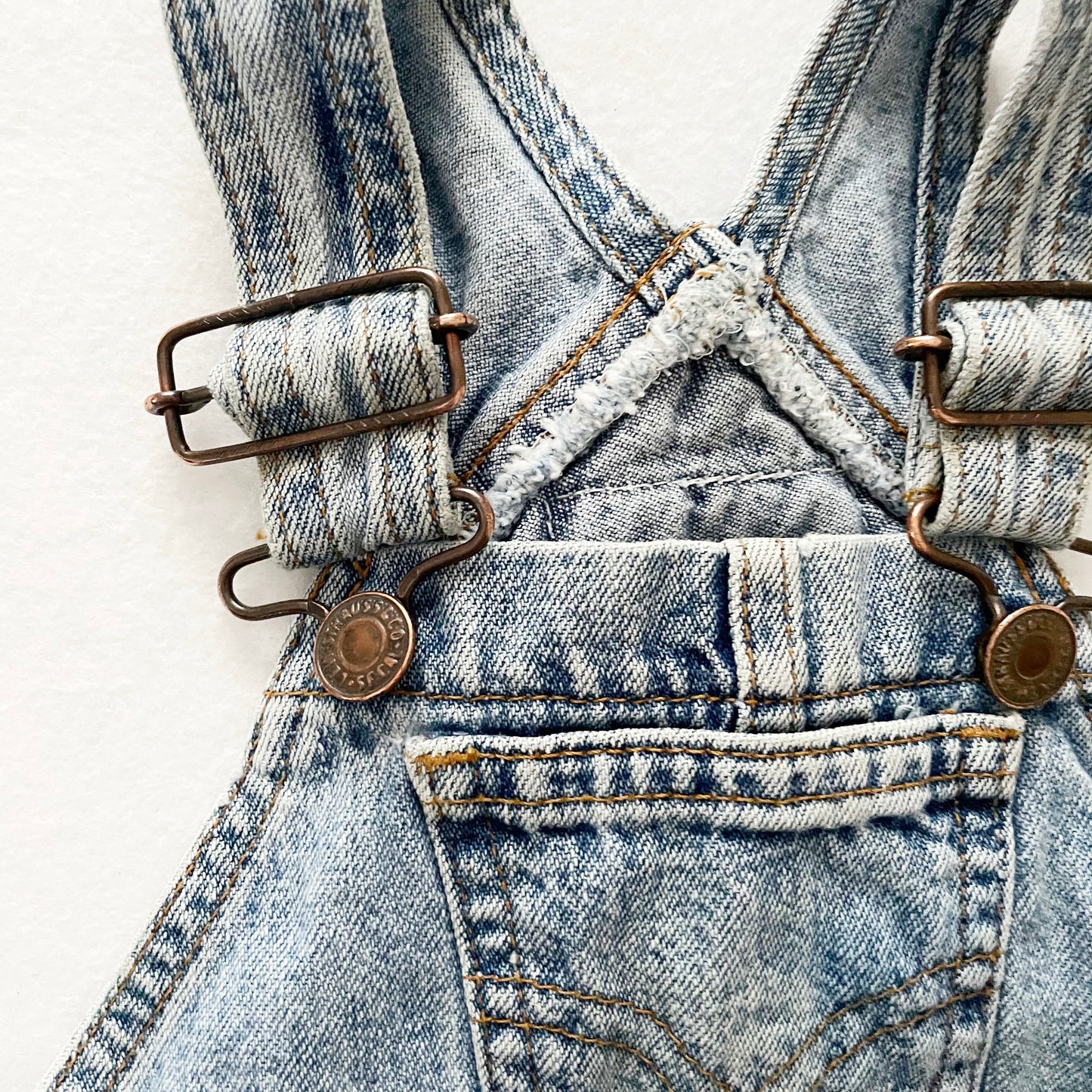 Levi’s Medium Wash Overalls