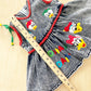 Donald and Daisy Duck Acid Wash Dress