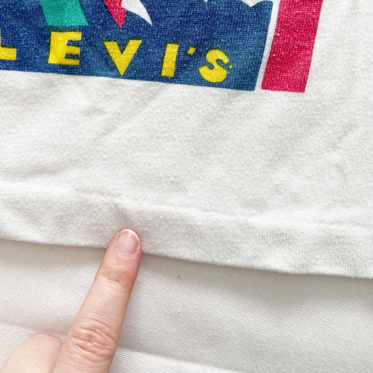 Levi’s Palm Tree Tee • 3T - Yellow Clover Vintage Kids Clothes