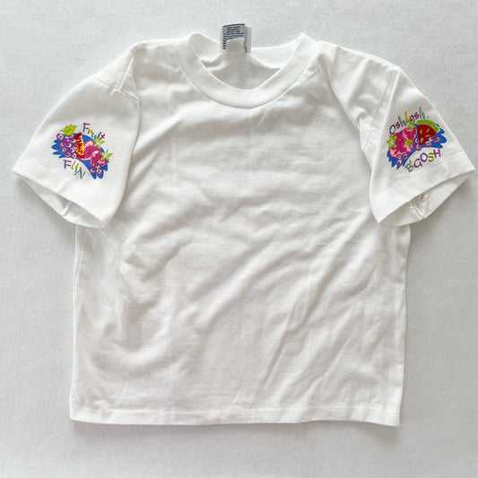 OshKosh Fruit Fun Tee - Yellow Clover Vintage Kids Clothes