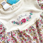 Deadstock Baby B’gosh Floral Jersey Romper