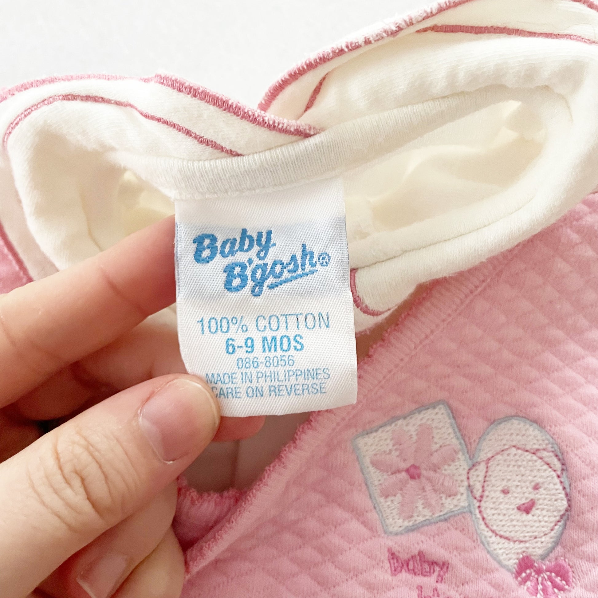 Baby B’gosh Quilted Romper Set - Yellow Clover Vintage Kids Clothes