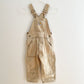 Carhartt Light Tan Reinforced Knee Overalls • 3T (?) - Yellow Clover Vintage Kids Clothes