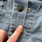 Vintage Baby B’gosh Pink Label Denim Jacket - Yellow Clover Vintage Kids Clothes