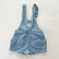OshKosh Stripes + Dots Shortalls - Yellow Clover Vintage Kids Clothes