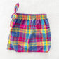 OshKosh Plaid Skirt - Yellow Clover Vintage Kids Clothes