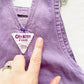 OshKosh Lilac Overalls - Yellow Clover Vintage Kids Clothes