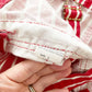 OshKosh Red Stripe Shortalls - Yellow Clover Vintage Kids Clothes