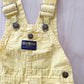 OshKosh Classic Yellow Shortalls - Yellow Clover Vintage Kids Clothes