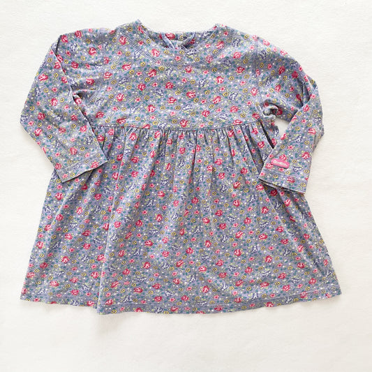 OshKosh Lavender Ditsy Floral Dress - Yellow Clover Vintage Kids Clothes