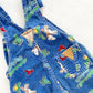 OshKosh Southwest Cowboy Overalls - Yellow Clover Vintage Kids Clothes