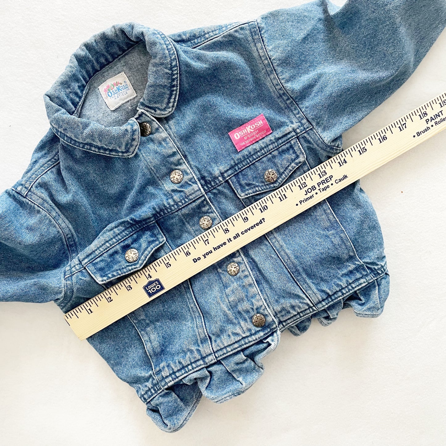 OshKosh Ruffle Denim Jacket