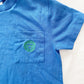 OshKosh Embroidered Pocket Tee - Yellow Clover Vintage Kids Clothes