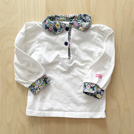 OshKosh Floral Detail Polo Shirt