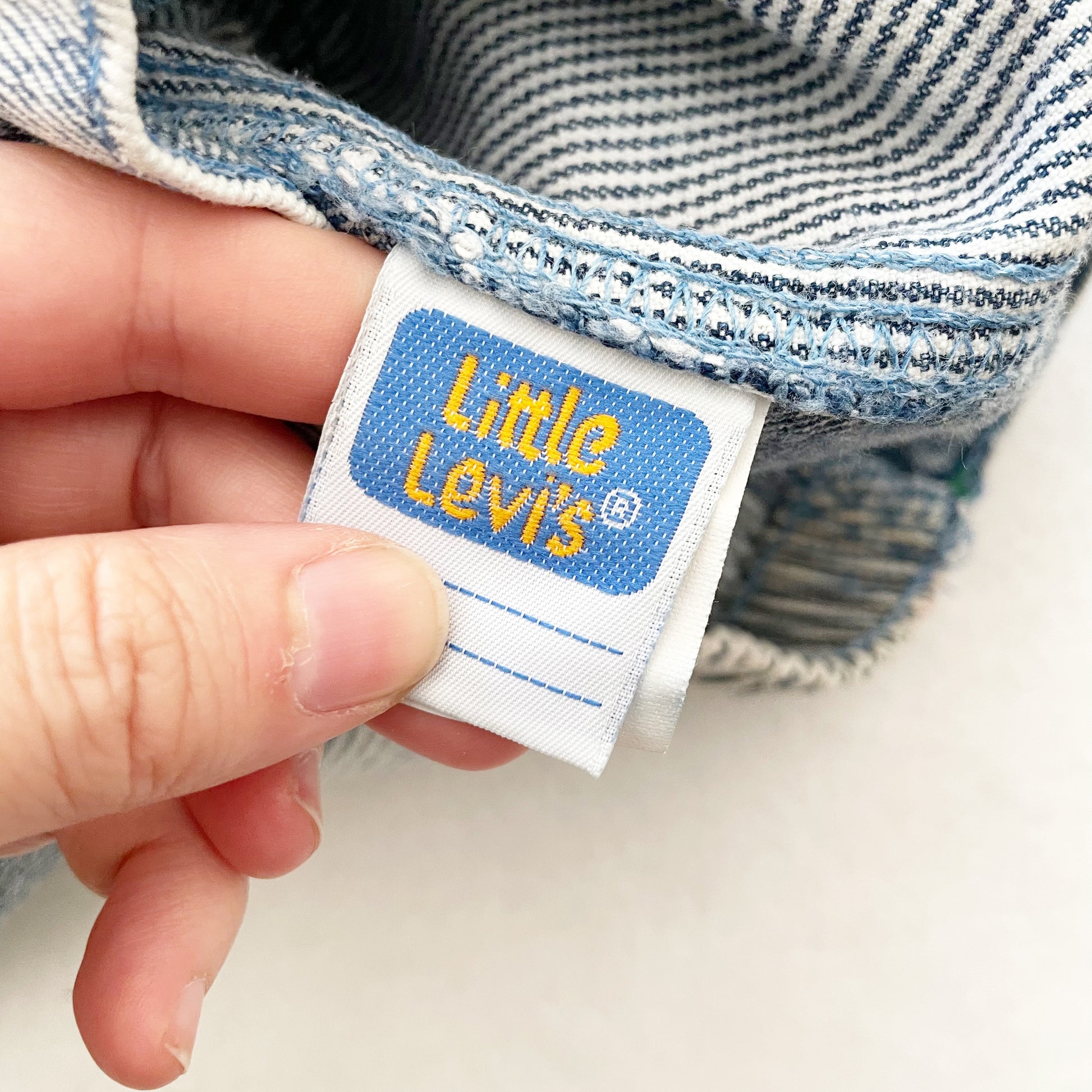 Levi’s Acid Wash Jogger Jeans - Yellow Clover Vintage Kids Clothes