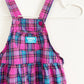OshKosh Plaid Cotton Overalls