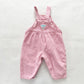 OshKosh Pink Hickory Bubble Overalls - Yellow Clover Vintage Kids Clothes
