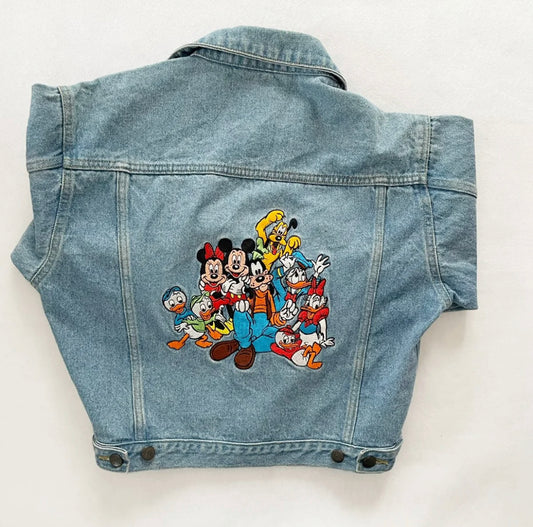 Vintage Disney Store Mickey and Friends Kids Jacket