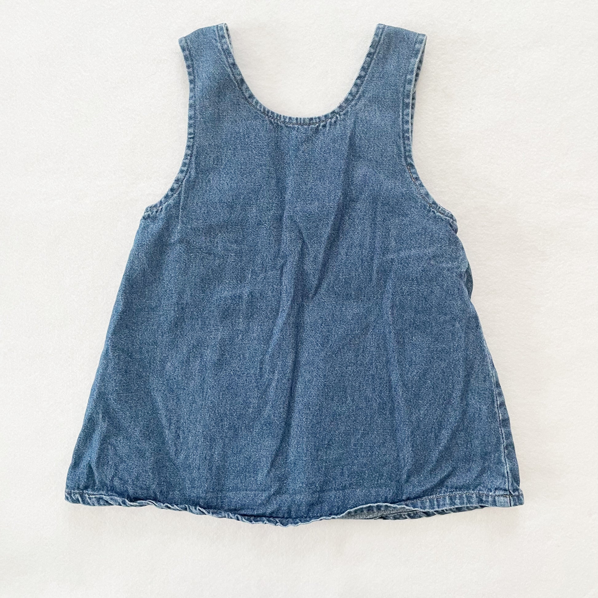 Guess Denim Jumper • 3y - Yellow Clover Vintage Kids Clothes
