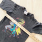 Vintage 1992 Batman and Robin Kids Graphic Tee - Yellow Clover Vintage Kids Clothes