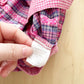Vintage OshKosh Plaid Woven Bubble Romper