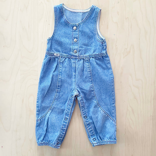 Lee Denim Rainbow Stitch Jumpsuit
