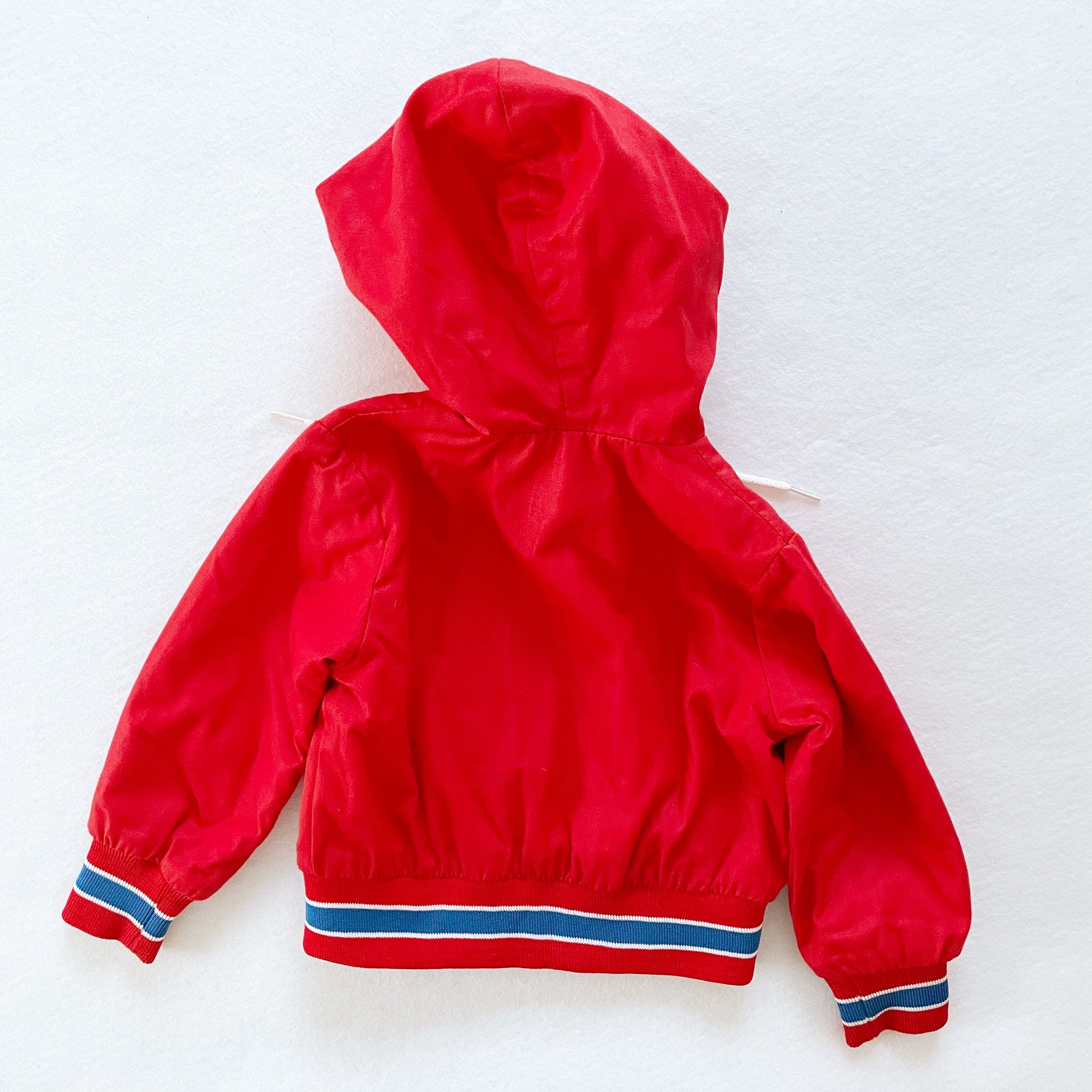 OshKosh Red Athletic Jacket - Yellow Clover Vintage Kids Clothes