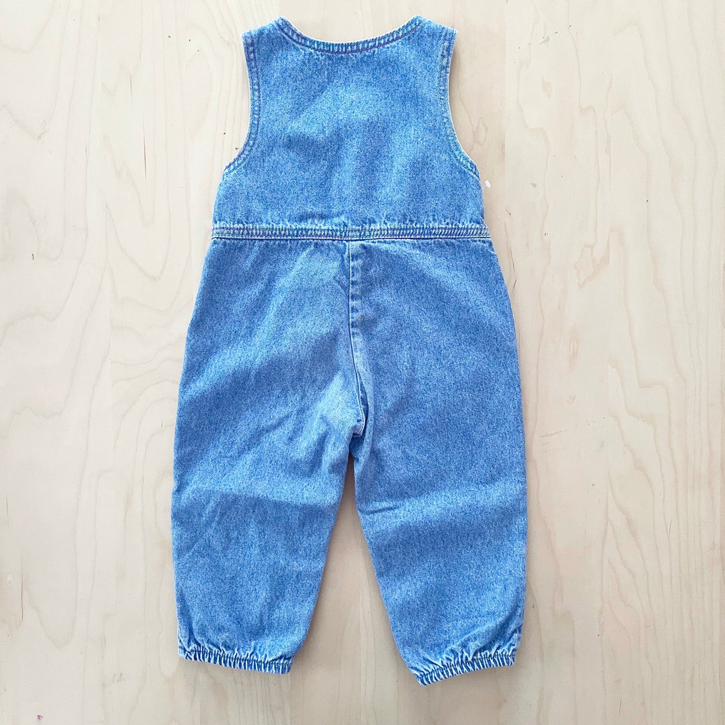 Lee Denim Rainbow Stitch Jumpsuit