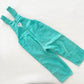 OshKosh Mint Fine Cord Overalls - Yellow Clover Vintage Kids Clothes