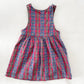 OshKosh Plaid Bear Woven Dress - Yellow Clover Vintage Kids Clothes