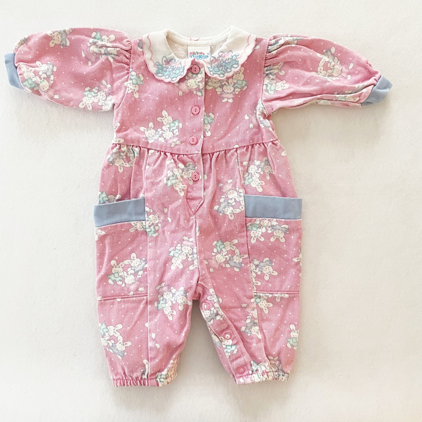 OshKosh Bunnies Collared Jumpsuit