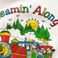 Storybook Land Train Sweatshirt - Yellow Clover Vintage Kids Clothes