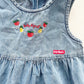 Baby B’gosh Fruit Embroidered Twirl Dress