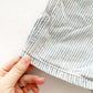 OshKosh Light Wash Hickory Stripe Shortalls - Yellow Clover Vintage Kids Clothes