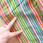 Vintage Euro Striped Cotton Overalls