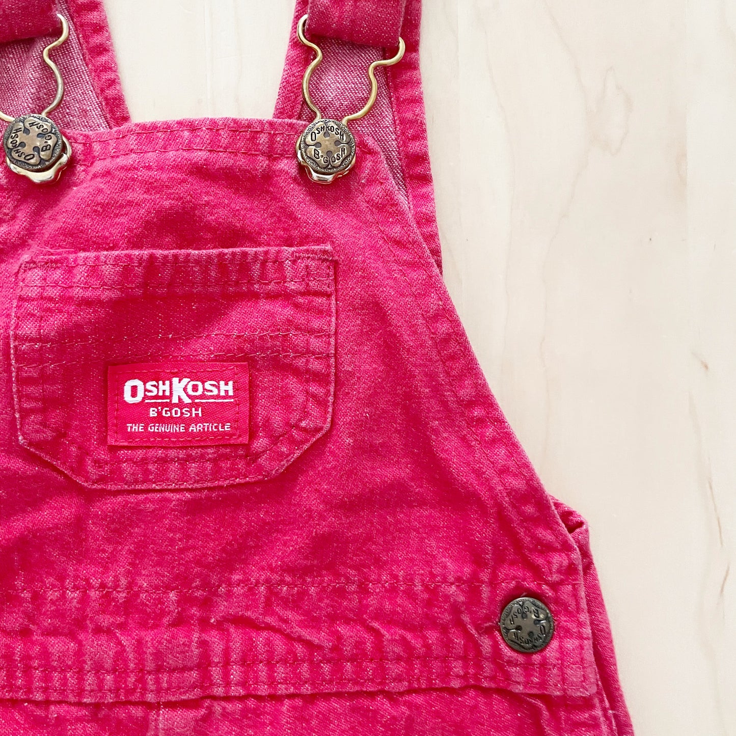 OshKosh Holiday Bus Patch Overalls