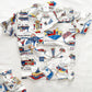 American Invention Fair Button Up Set • 4T - Yellow Clover Vintage Kids Clothes