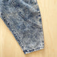 OshKosh Acid Wash Bubble Overalls - Yellow Clover Vintage Kids Clothes