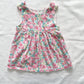 Lee Floral Print Pinafore Dress • 2T - Yellow Clover Vintage Kids Clothes