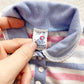 Garanimals Pastel Striped Polo - Yellow Clover Vintage Kids Clothes