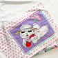 Lamb Chop Twin Fitted Sheet + Pillowcase - Yellow Clover Vintage Kids Clothes