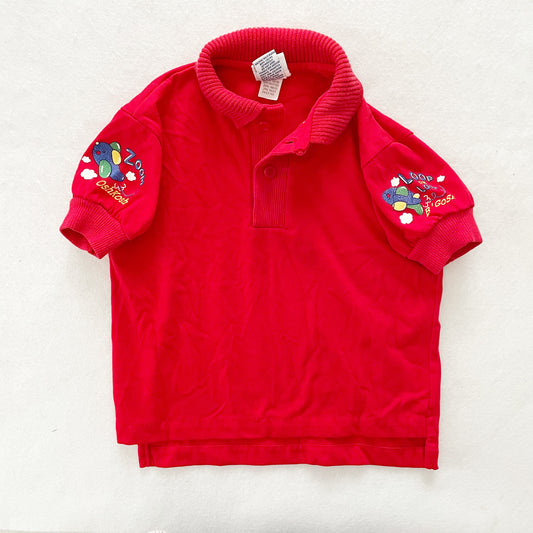 OshKosh Planes Top - Yellow Clover Vintage Kids Clothes