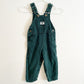 OshKosh Dark Green Stripe Overalls