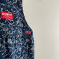 OshKosh Denim Floral Bubble Overalls - Yellow Clover Vintage Kids Clothes